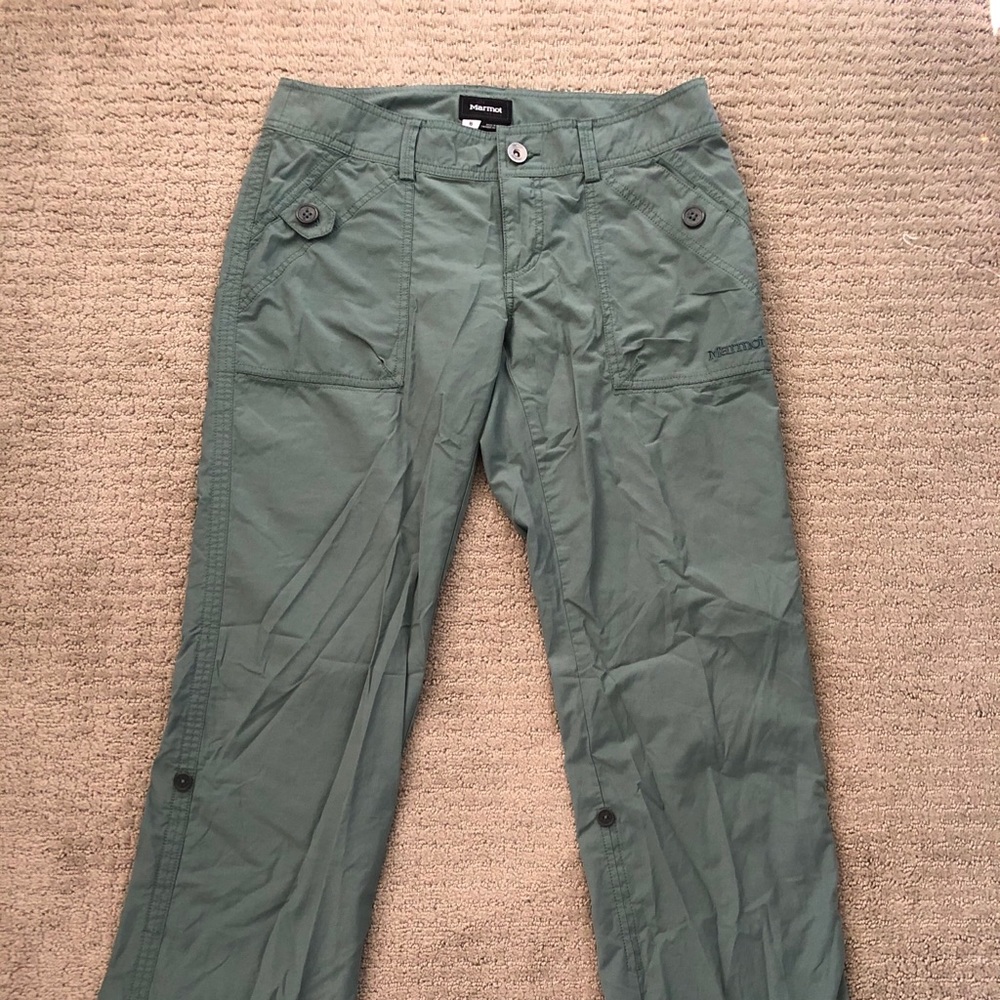 Marmot Cotton Blend Outdoor Roll Up Pants